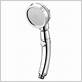 hand held shower head with shut off