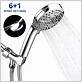 hand held shower head with valve