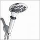 hand held teledyne waterpik shower head chrome