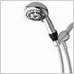 hand held teledyne waterpik shower head chrome sm3uc