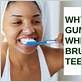 hard toothbrush hurt gums