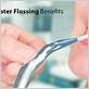 health benefits of water flossing