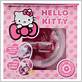 hello kitty electric toothbrush timer gift set