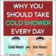 how does cold showers help