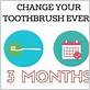 how many months change toothbrush