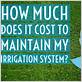 how much does dental irrigation cost