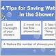 how much water does a 15 minute shower use