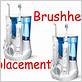 how to change brushe ends on waterpik