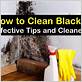 how to clean black mold on electric toothbrush