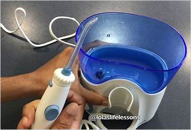 how to clean mold waterpik handle