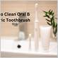 how to clean oral b electric toothbrush mold