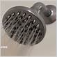 how to clean shower head holes