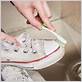 how to clean white shoes with a toothbrush