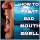 how to cure bad smell in mouth