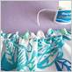 how to gather fabric with dental floss