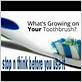 how to get germs off a toothbrush