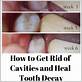 how to get rid of cavity smell