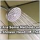 how to get stuck shower head off