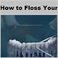 how to make dental floss from cotton