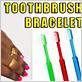 how to make toothbrush bracelets