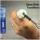 how to open oral b braun toothbrush 3756