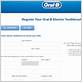 how to register oral-b toothbrush without coupon code