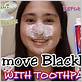 how to remove blackheads from nose with toothbrush