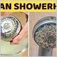 how to remove buildup on shower head