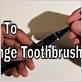 how to replace gleem toothbrush head