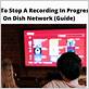 how to stop a series from recording on dish