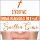 how to treat inflamed gums at home