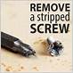how to unscrew a screw clockwise or counter-clockwise