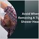 how to unscrew a tight shower head