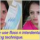 how to use dental floss in hindi