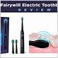 how to use fairywill electric toothbrush