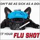 if i have the flu can my dog get sick