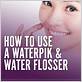 if you use a water flosser