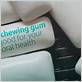 implication of chewing gum on dental health