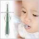 infant silicone toothbrush
