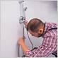 installing plumbing for shower
