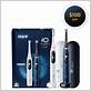 io professional clean rechargeable electric toothbrush twin pack