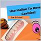 iodine and gum disease youtube