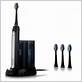 iselector rechargeable sonic electric toothbrush with uv sanitizer