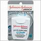 johnson and johnson fluoride waxed dental floss gentle gum care