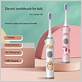 kids cartoon electric toothbrush change head