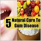 kill gum disease naturally