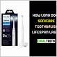 lifespan of sonicare toothbrush