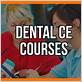 live webinar dental ce courses