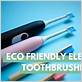 low waste electric toothbrush