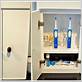 medicine cabinets that fit electric toothbrush